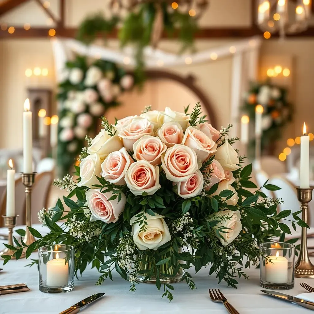 Beyond the Bouquet: Incorporating Cream and Pink Roses into Your Wedding