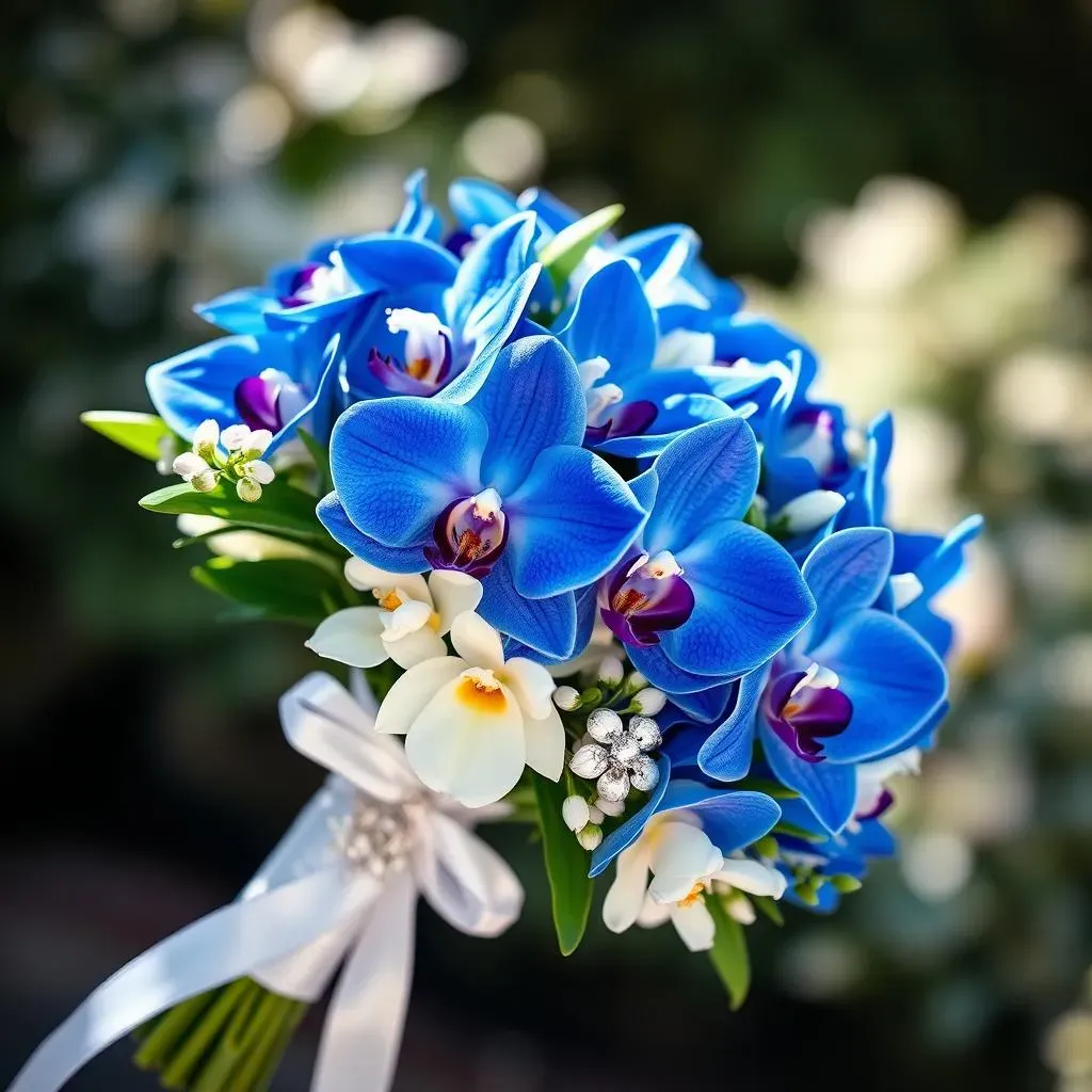 Amazing Blue Orchid Wedding Bouquet Ideas & Inspiration
