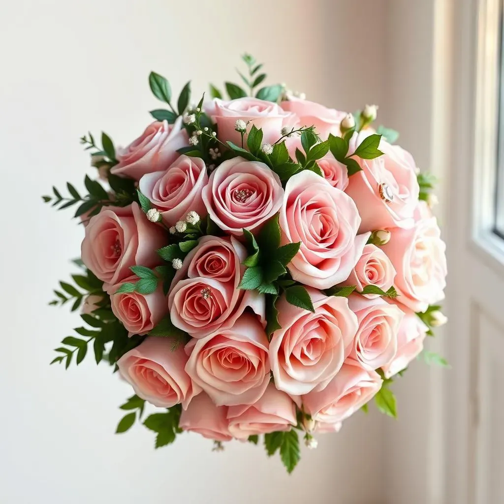 Blush Pink and Rose Gold Bouquet Styles
