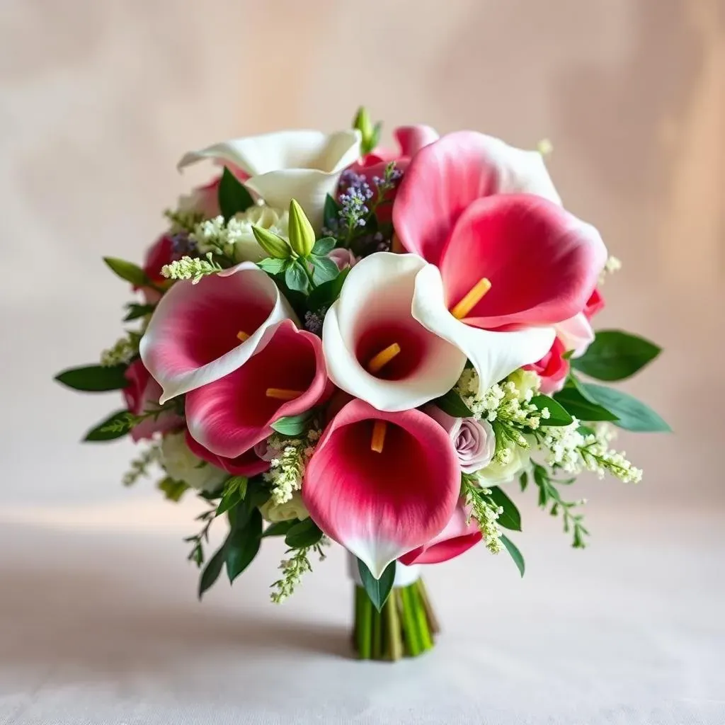 Calla Lily Bridesmaid Bouquet Styles and Colors