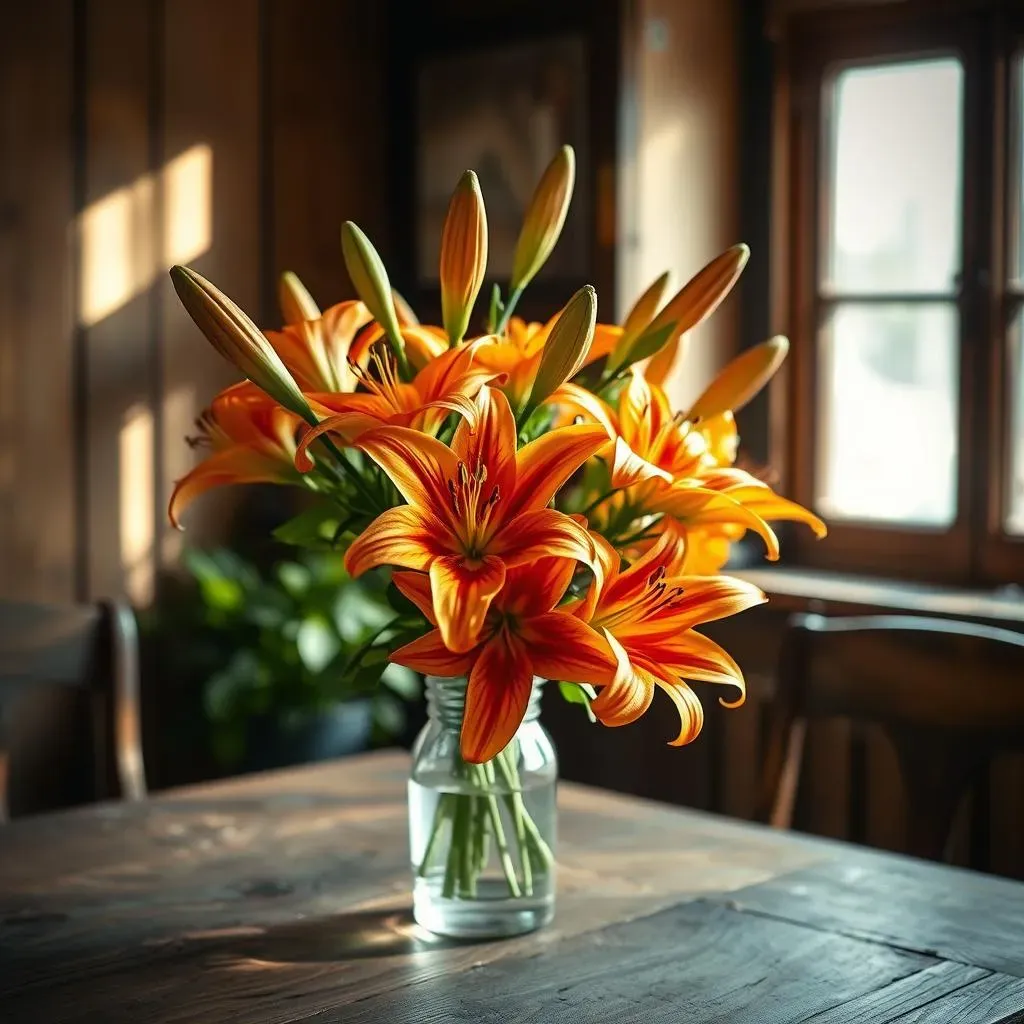Caring for Your Orange Tiger Lily Wedding Bouquet