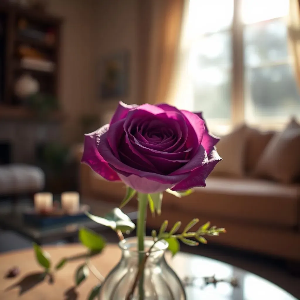 Caring for Your Purple Rose Wedding Bouquet