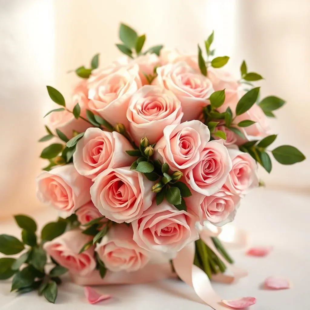 Choosing the Perfect Light Pink Rose Wedding Bouquet