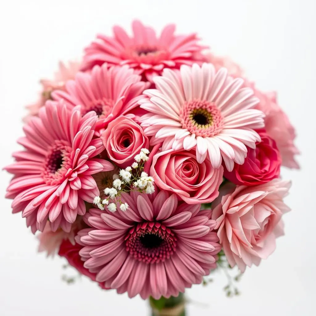 Color Combinations for Your Gerbera and Rose Bouquet