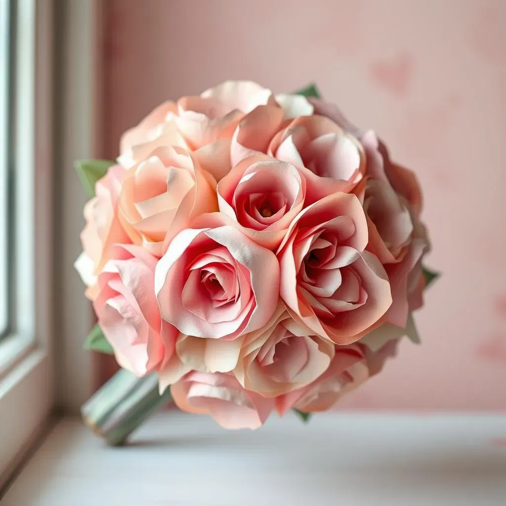 Crafting Your DIY Paper Rose Wedding Bouquet