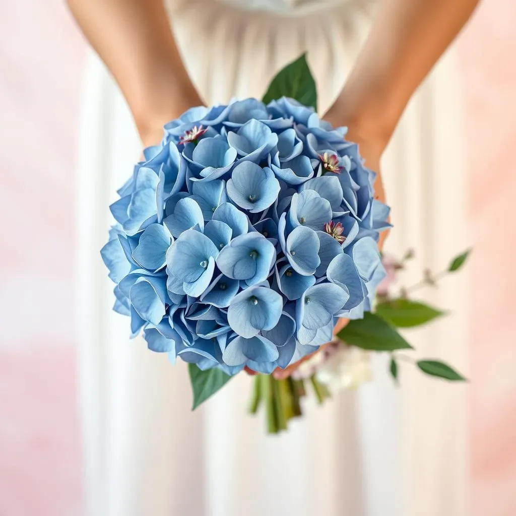 Designing Your Dream Blue Hydrangea Wedding Bouquet