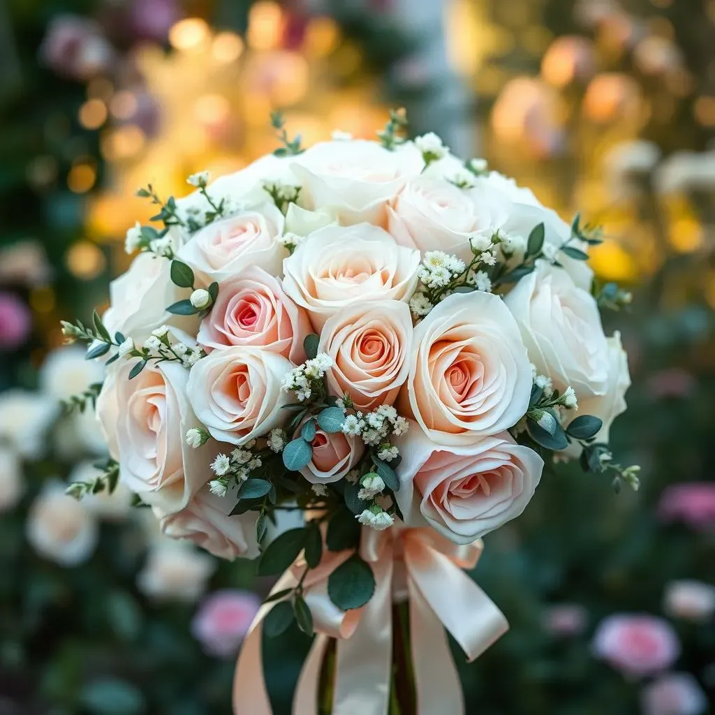Designing Your Dream English Rose Wedding Bouquet
