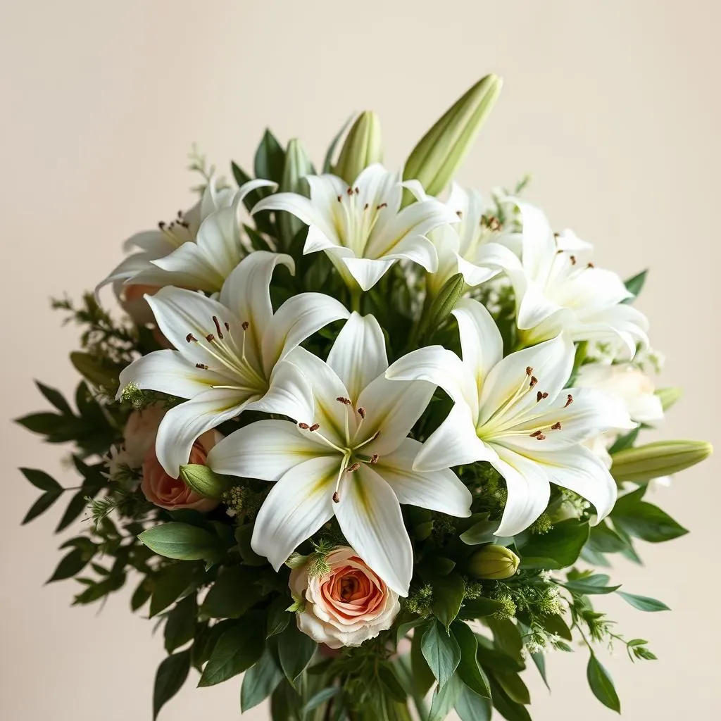 Designing Your Dream White Stargazer Lily Bouquet