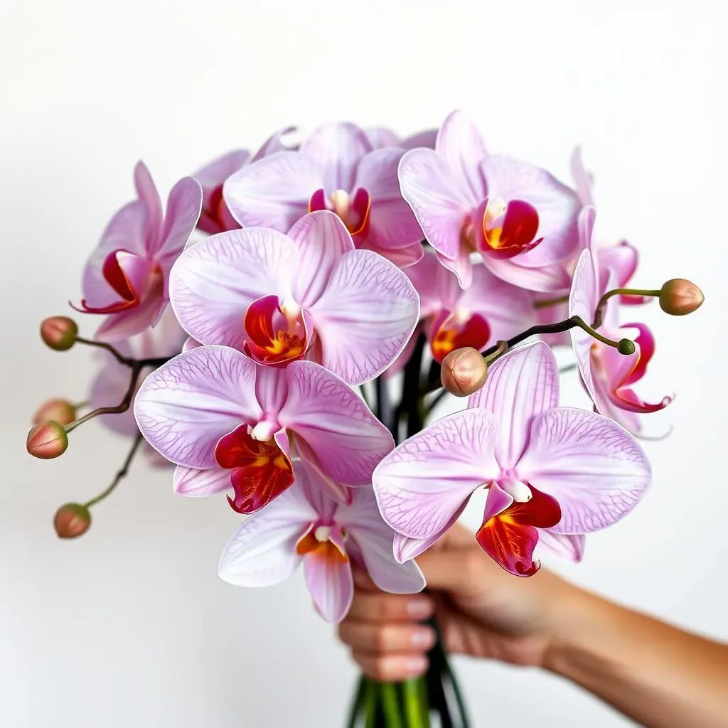 DIY Orchid Hand Bouquet Tips and Tricks
