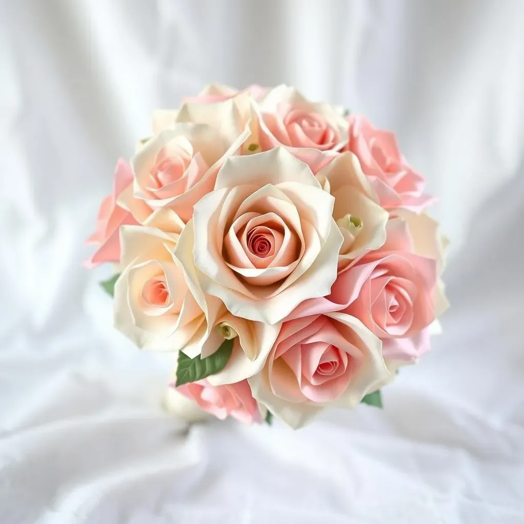 Ultimate DIY Paper Rose Wedding Bouquet