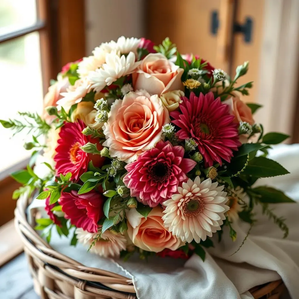 DIY Roses and Gerbera Daisies Wedding Bouquets: Tips and Tricks