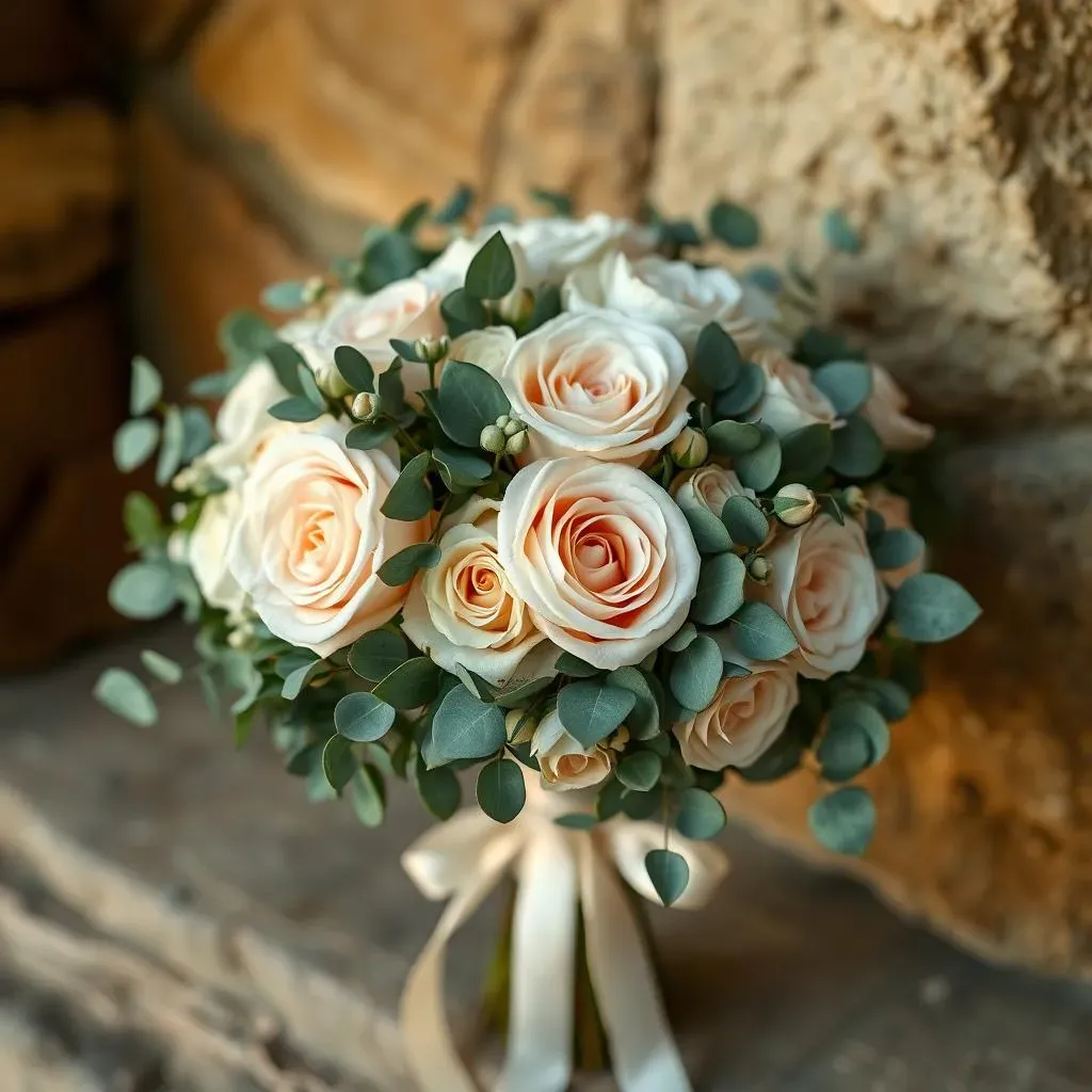 Eucalyptus and Rose Wedding Bouquet: Cost, Care, and Preservation