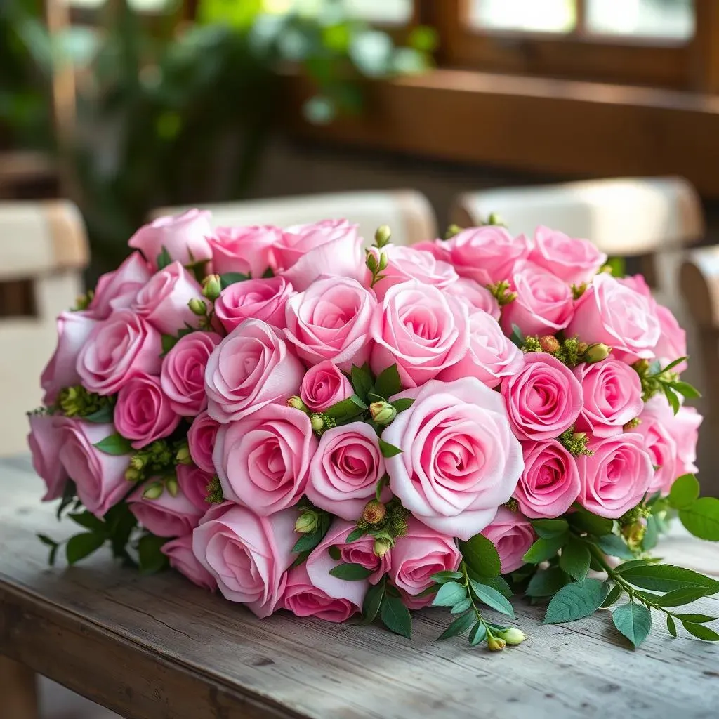 Exploring Different Styles of Pink Garden Rose Bouquets
