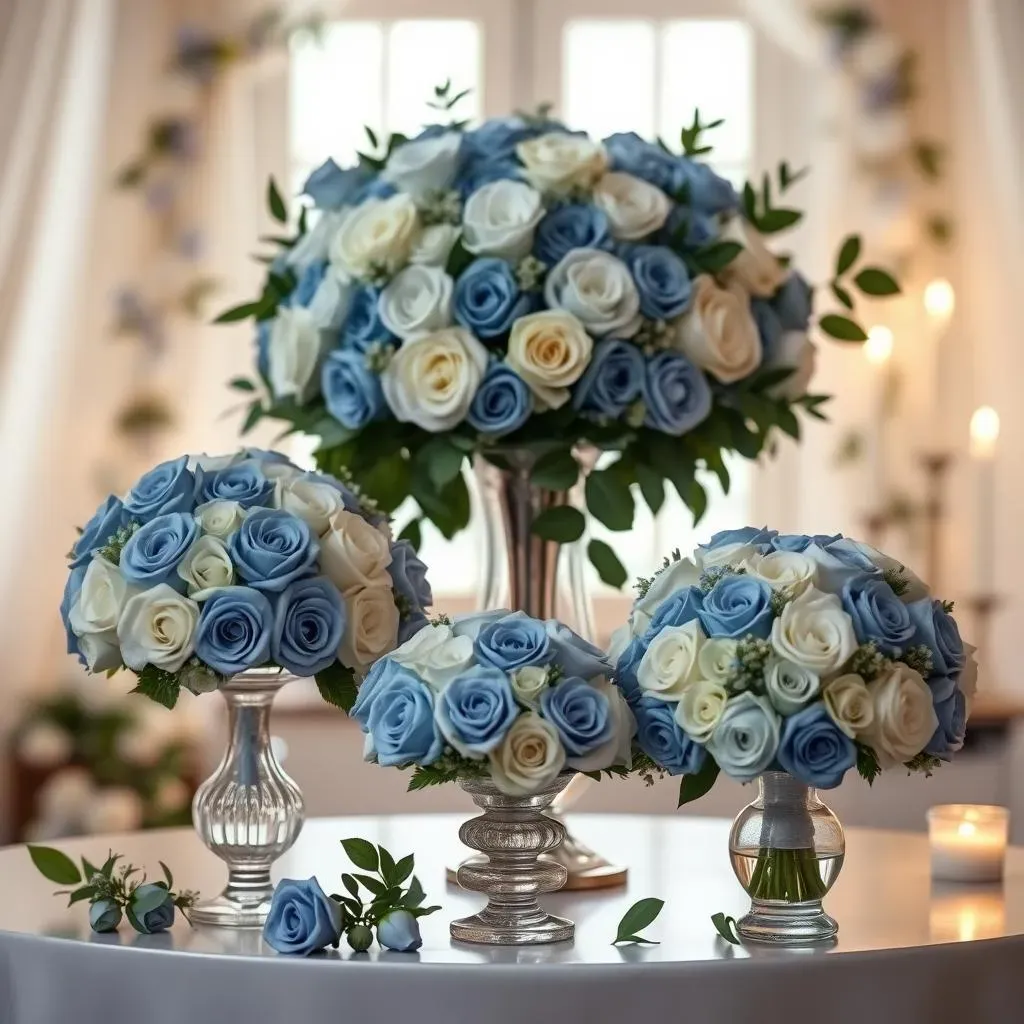Incorporating Blue and White Roses into Your Wedding Theme