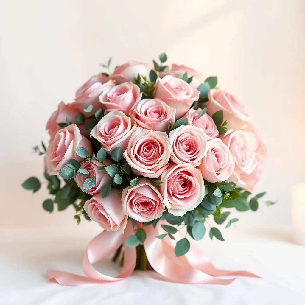 Light Pink Rose Bouquet Styles & Arrangements