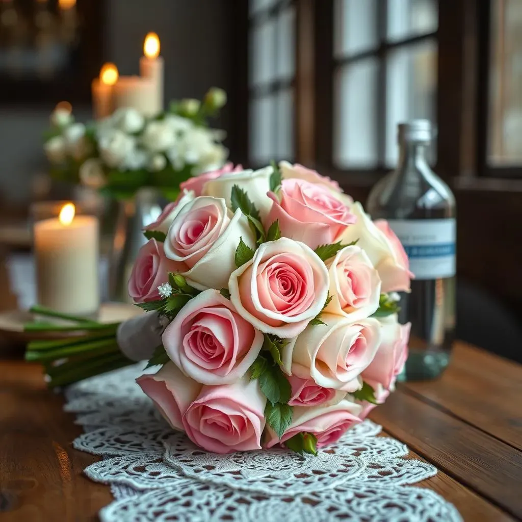 Long Stem Rose Wedding Bouquet Care and Preservation