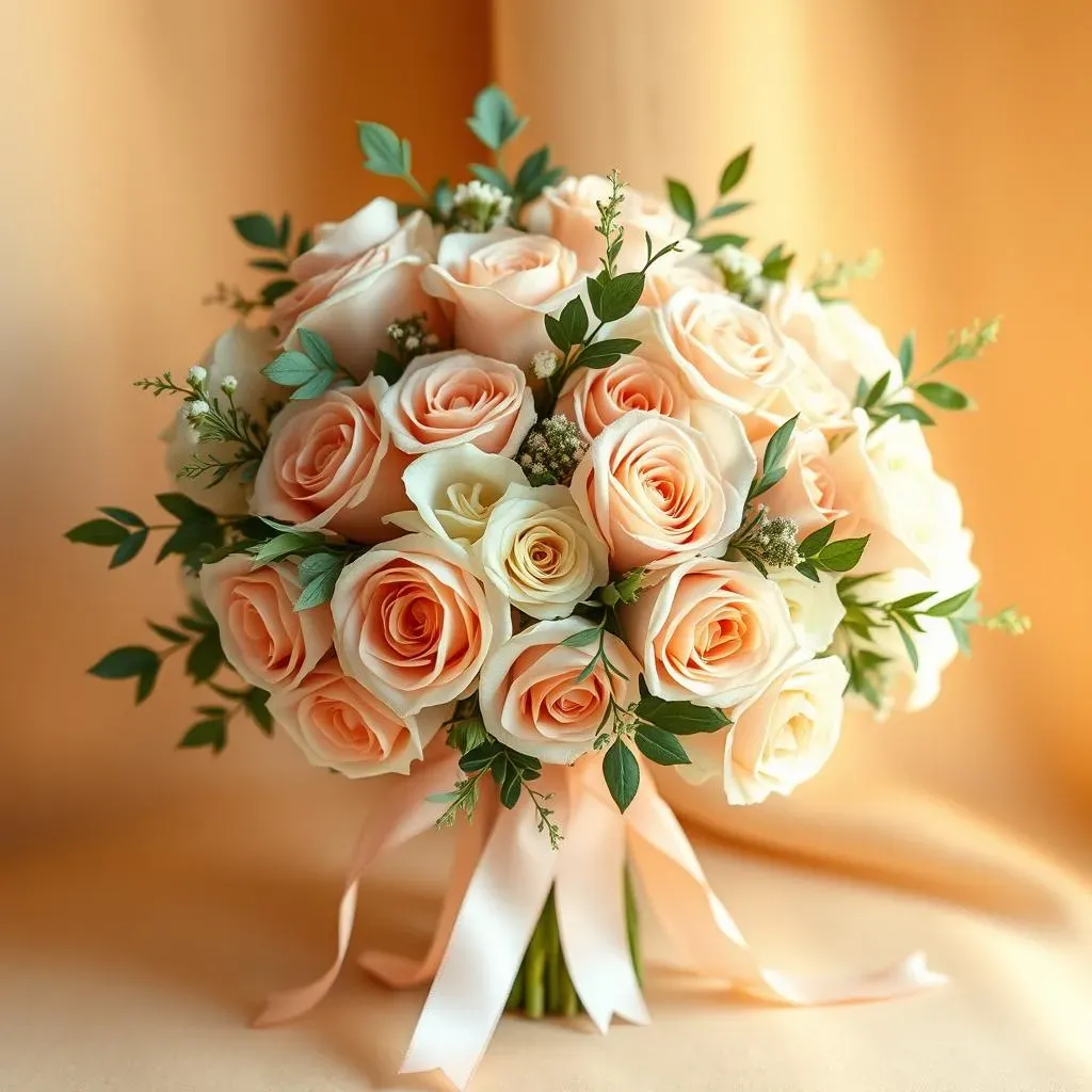 Peach and White Rose Wedding Bouquets: FAQs and Expert Advice