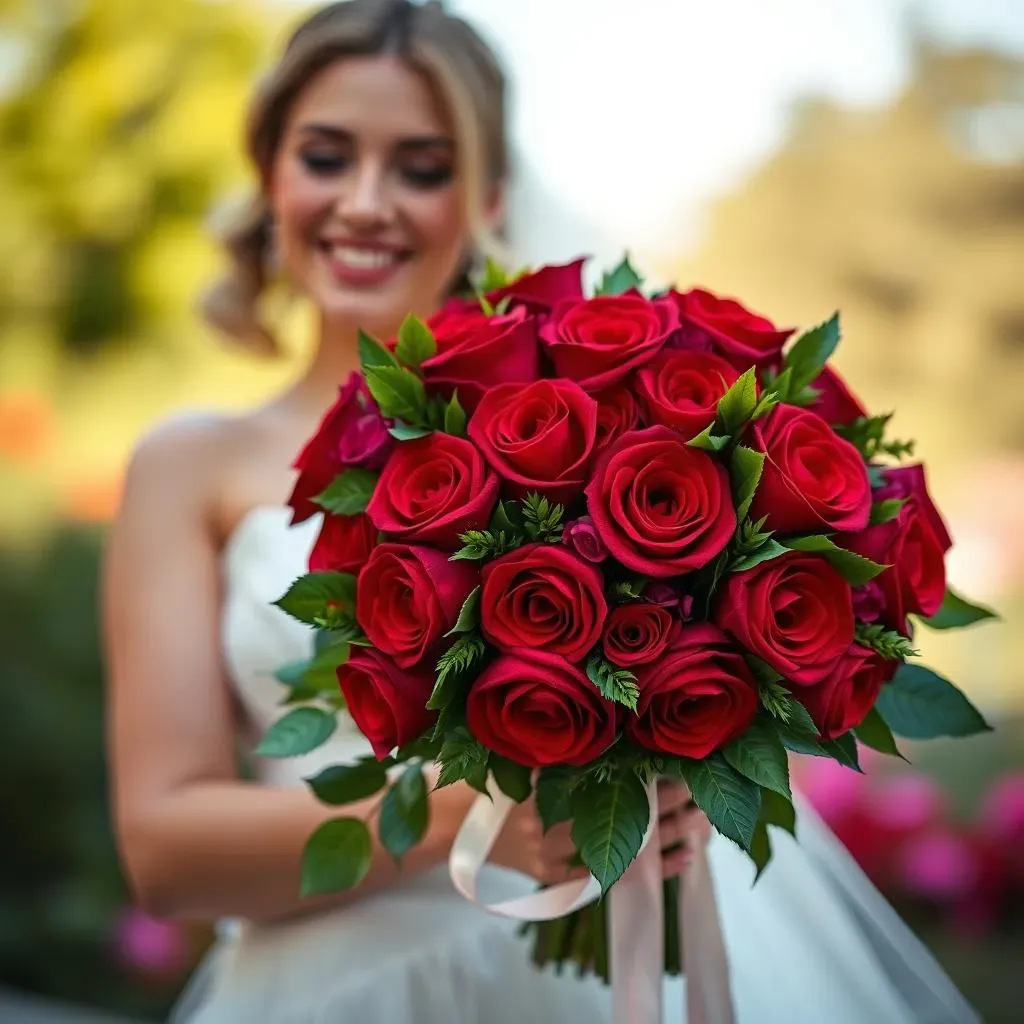 Absolute Red Rose Silk Wedding Bouquets: Find Yours Now