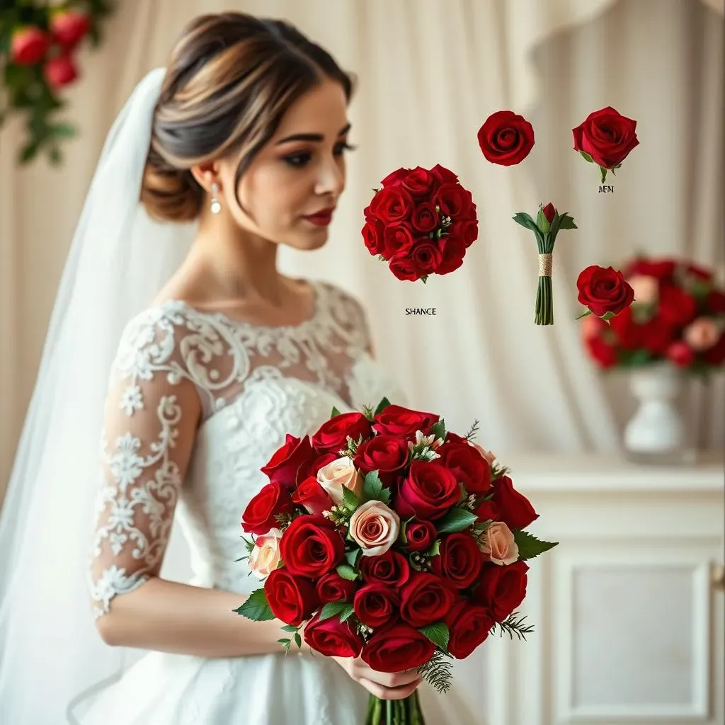 Selecting Your Perfect Red Rose Silk Wedding Bouquet