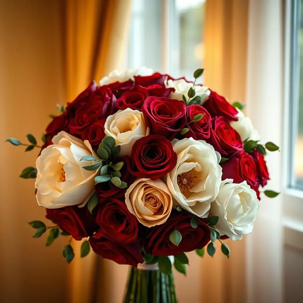 Styling Your Dark Red Rose Wedding Bouquet: Tips and Inspiration