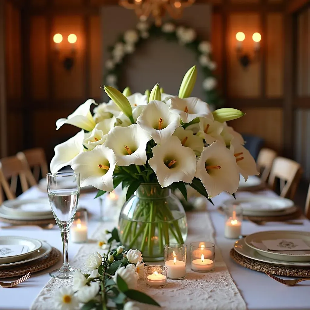 Styling Your Wedding with Artificial Calla Lilies