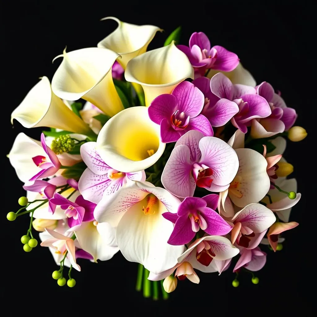 The Allure of Calla Lilies and Orchids in Wedding Bouquets
