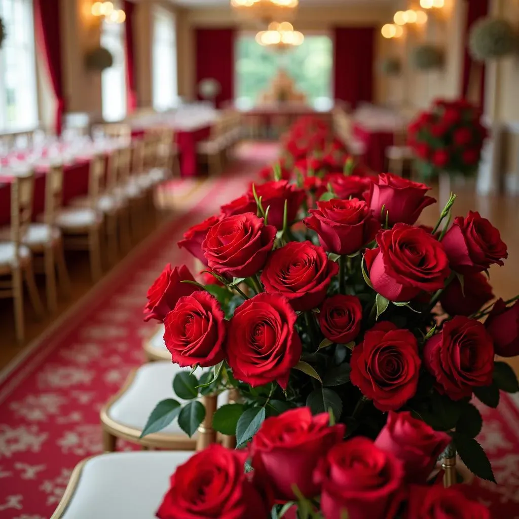 The Allure of Red Roses in Wedding Themes