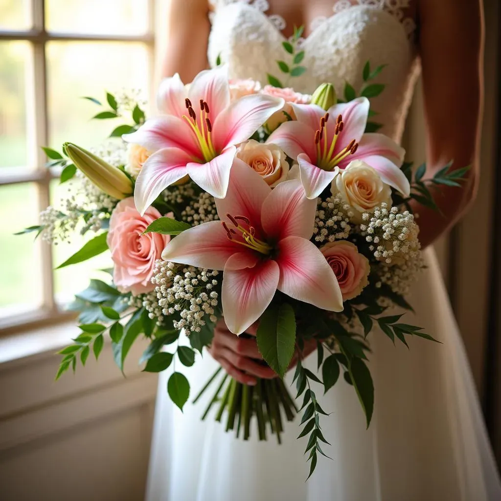 The Allure of Stargazer Lilies and Roses in Wedding Bouquets