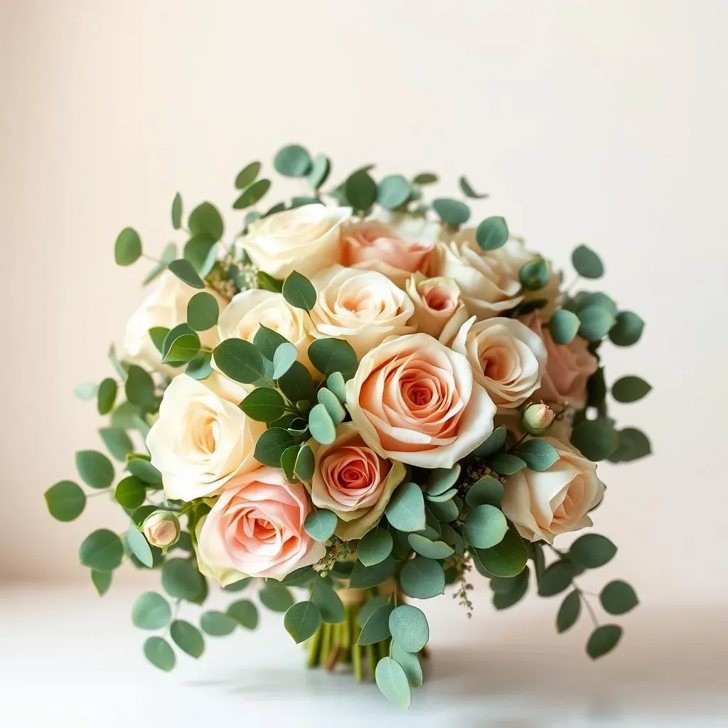 Where to Find Your Dream Eucalyptus and Rose Wedding Bouquet