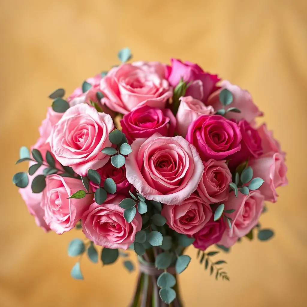 Why Choose a Pink Garden Rose Wedding Bouquet?
