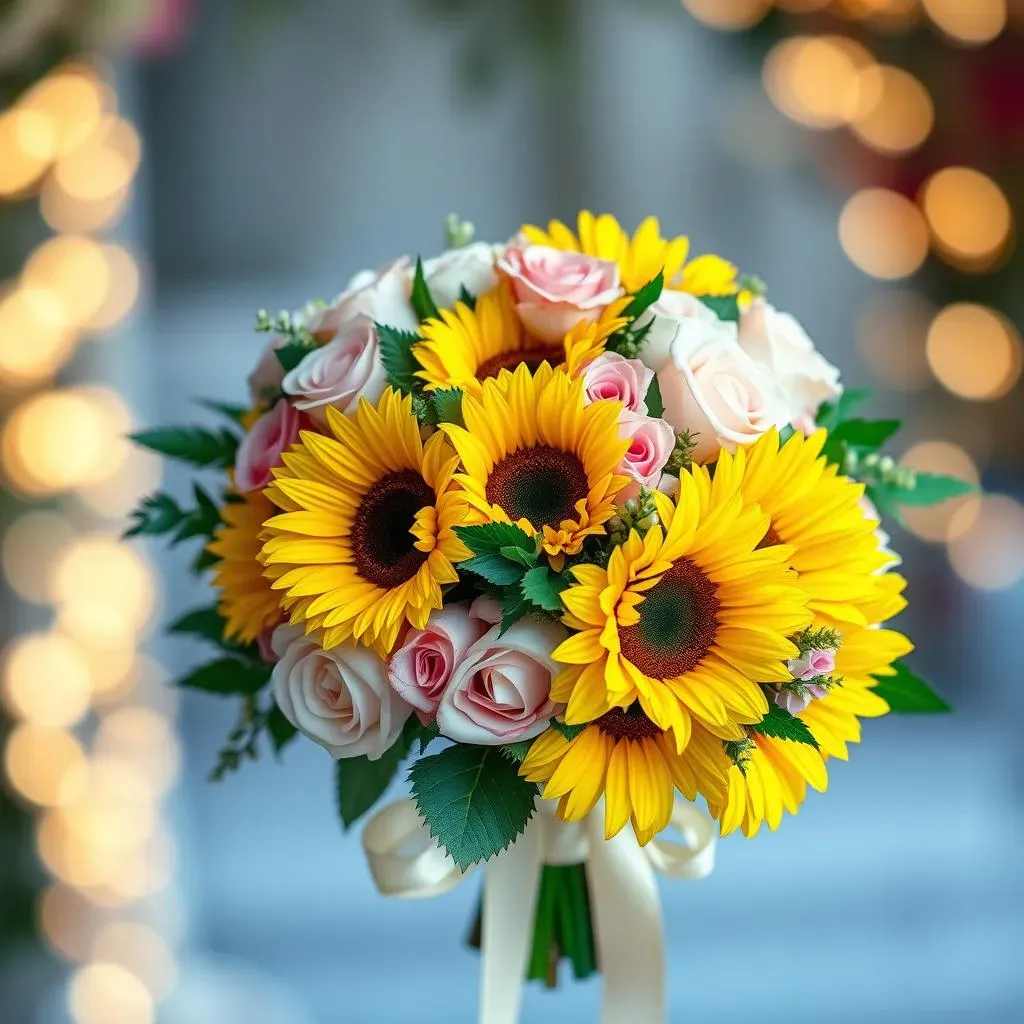 Why Choose Sunflowers and Roses for Your Wedding Bouquet?